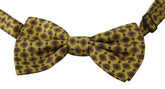 Dolce & Gabbana Yellow Pattern Silk Adjustable Neck Tie -  Neckties, Men -  Dolce & Gabbana.